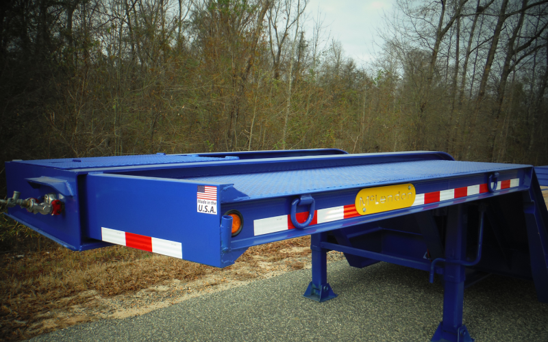 McLendon Trailers LB52-38CS- 52 Ton Lowboy Trailer- Contractor Neck - image 6 of 6