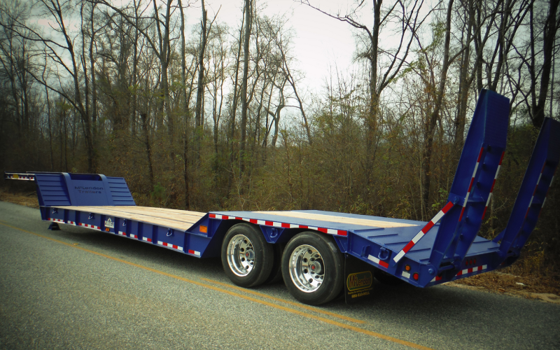 McLendon Trailers LB52-38CS- 52 Ton Lowboy Trailer- Contractor Neck - image 1 of 6