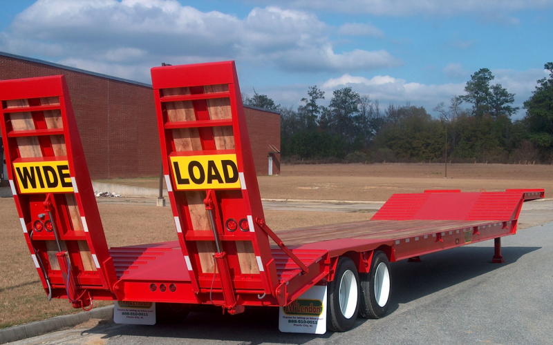 McLendon Trailers LB52-38CS- 52 Ton Lowboy Trailer- Contractor Neck - image 3 of 6